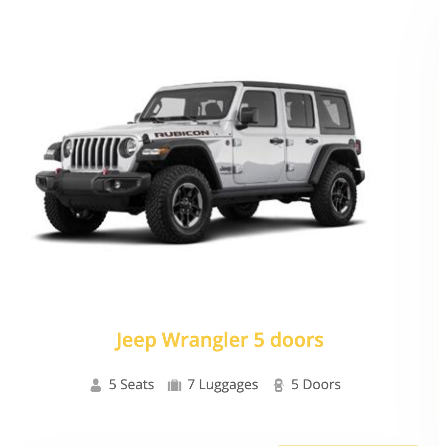 Jeep Wrangler 5 Door