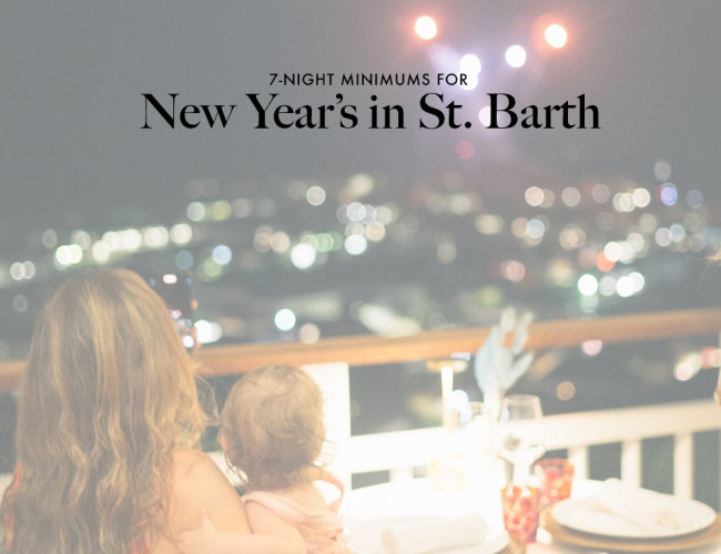 Luxury Vacations for New Years in St. Barts