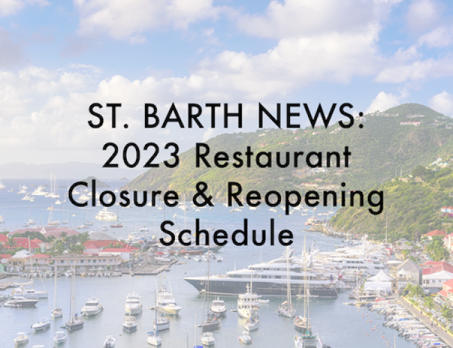 St Barth's Ultimate Rum Event Is Back Again for 2023