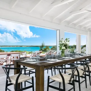 4.1 beach villa allegria dining room