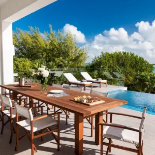 5.1 beach villa allegria outdoor dining