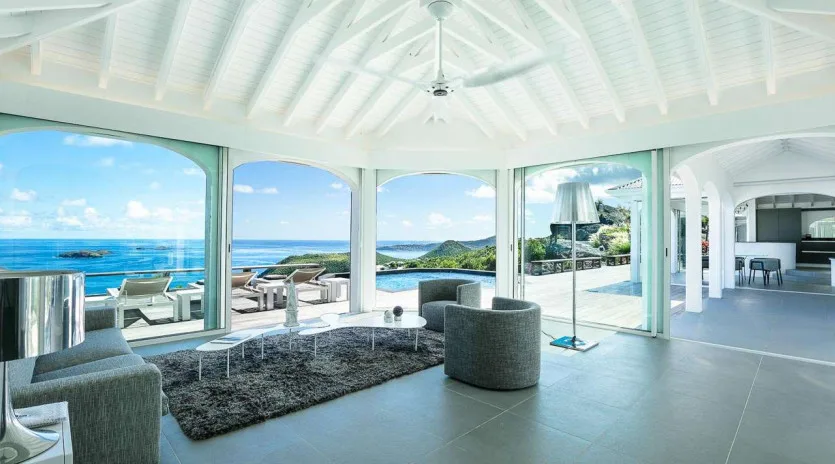 4 vacation rental photo St Barthelemy WV BYZ Villa Byzantine St Barts Villa BYZliv04 desktop