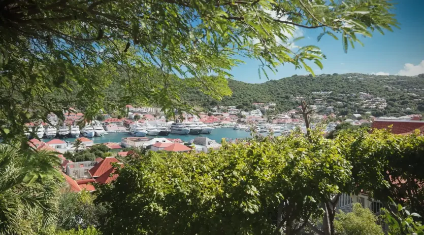 9.1 gustavia view bungalow terrace