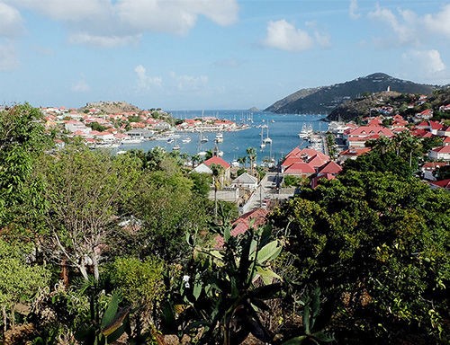 View Looking over Gustavia Harbor