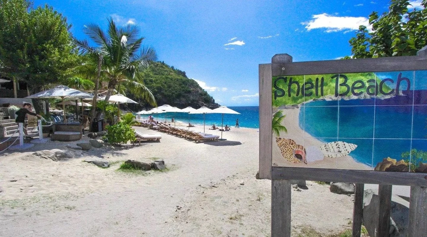 Shell Beach, St Barth © Access SB